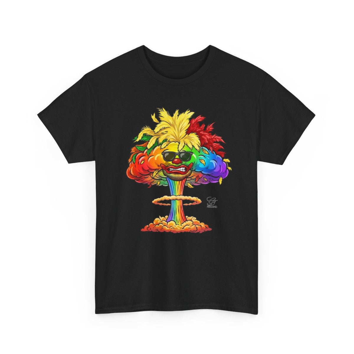 Mushroom Nuclear Cloud GT Soldier Fan Gear Unisex Heavy Cotton Tee by GT Artland