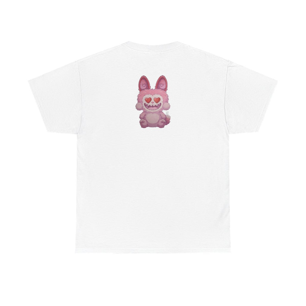 Pink Bubu Designer Unisex Heavy Cotton Tee BY GT ARTLAND
