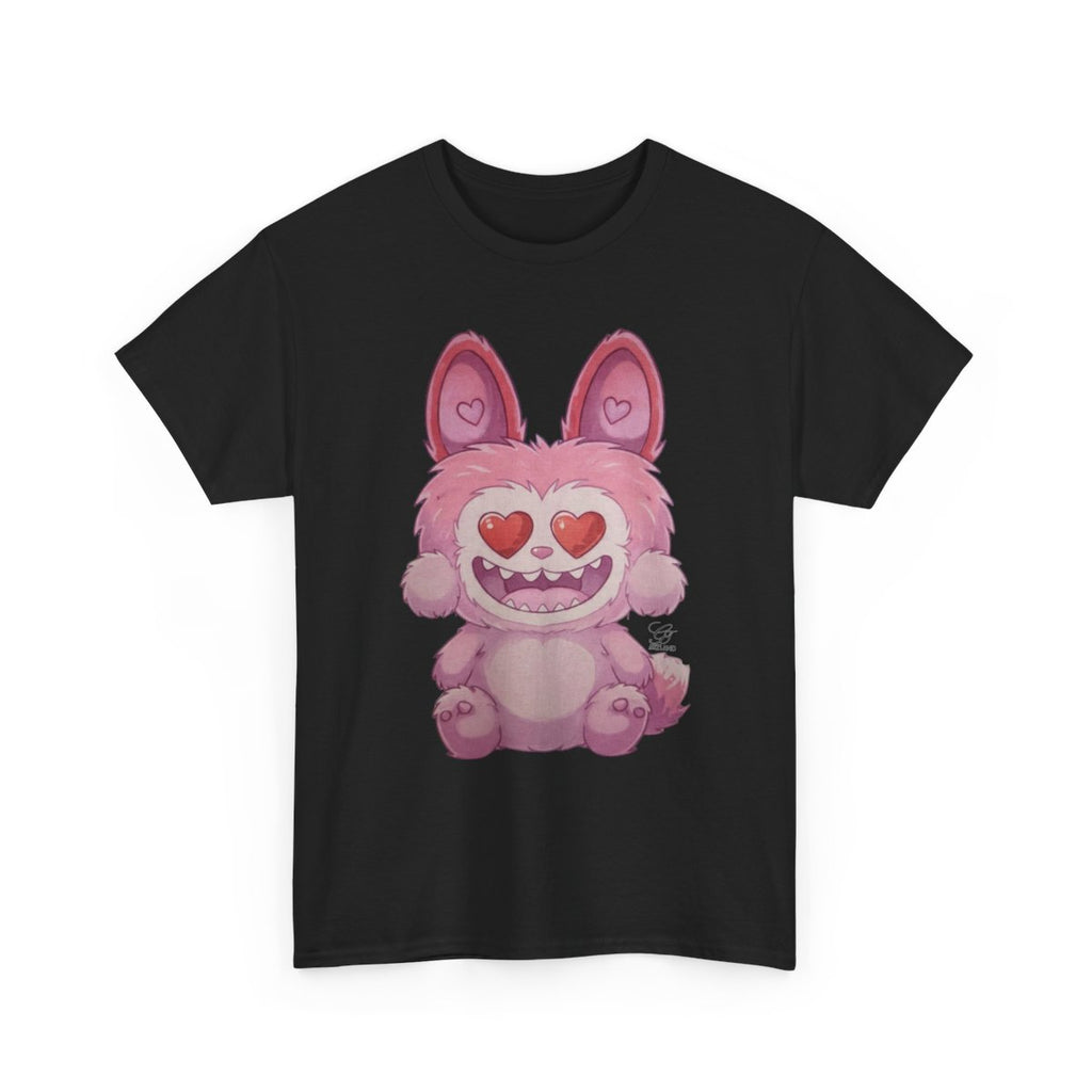 Pink Bubu Designer Unisex Heavy Cotton Tee BY GT ARTLAND