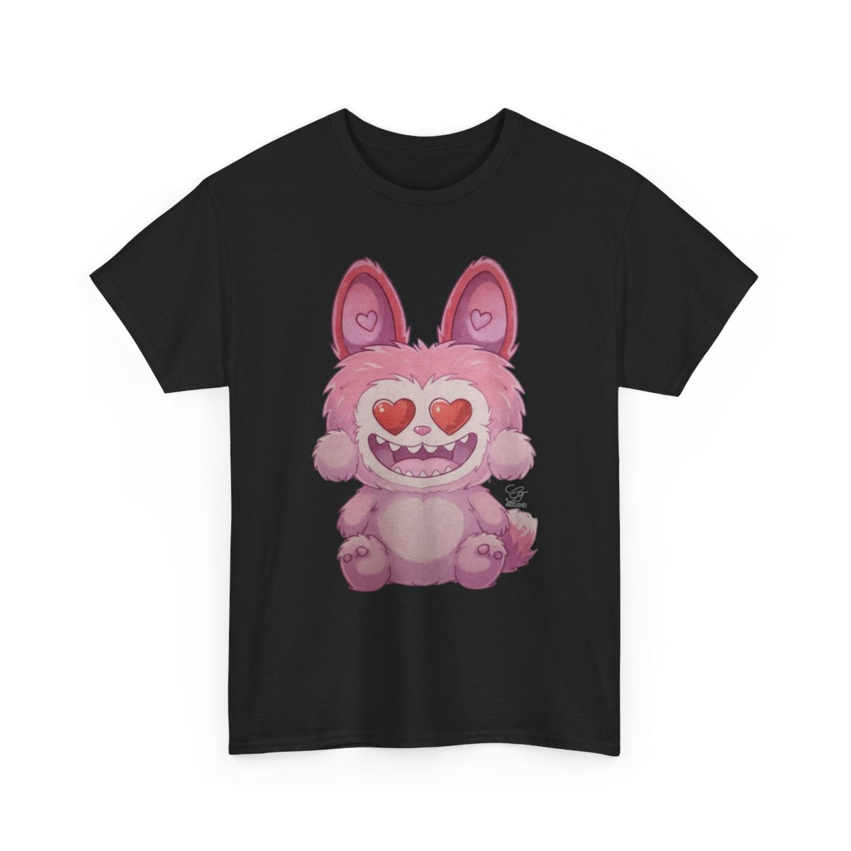 Pink Bubu Designer Unisex Heavy Cotton Tee BY GT ARTLAND