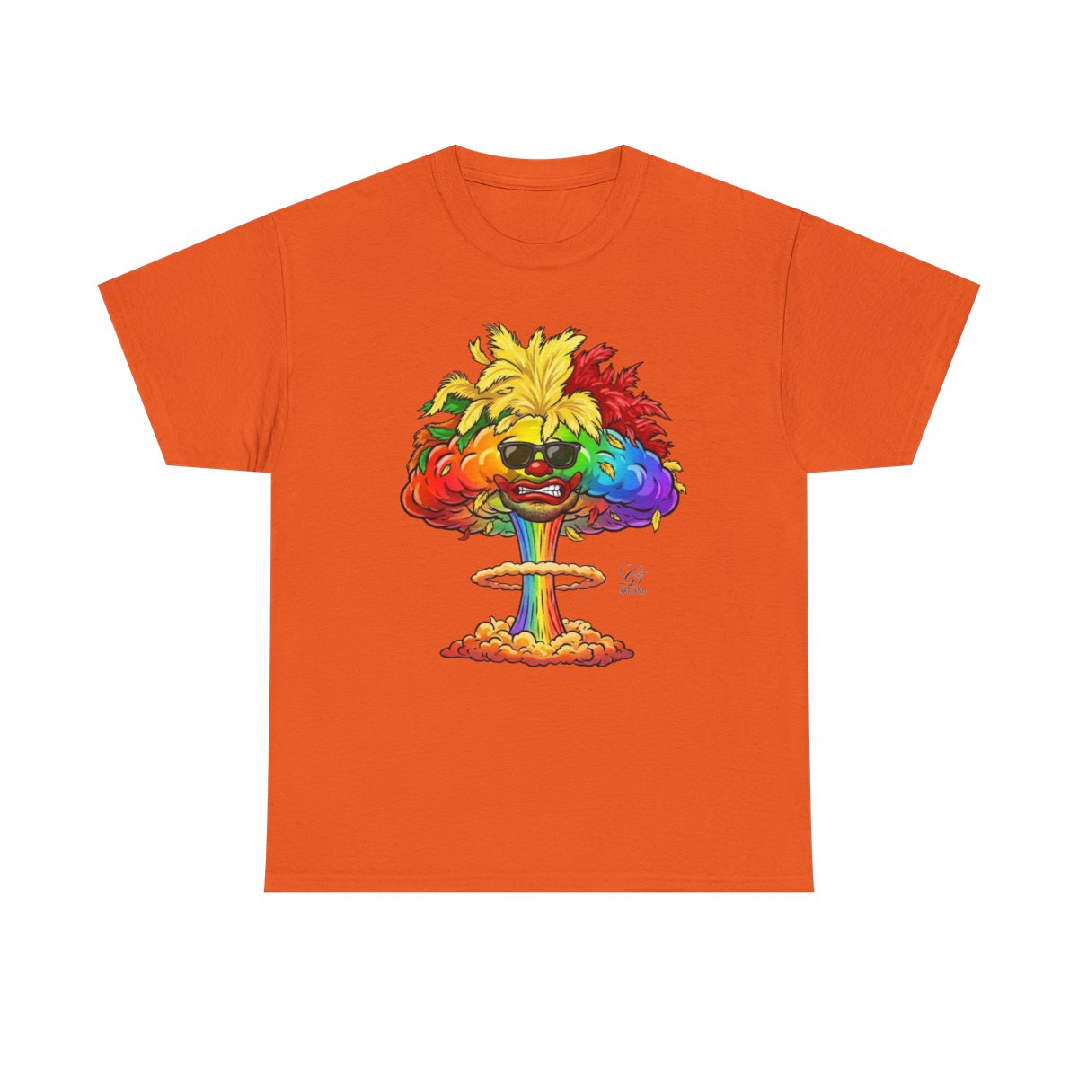 Mushroom Nuclear Cloud GT Soldier Fan Gear Unisex Heavy Cotton Tee by GT Artland