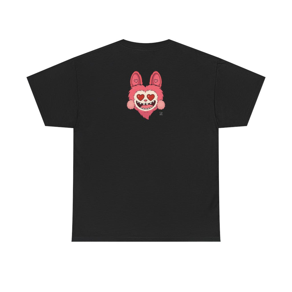Pink Bubu La Designer Unisex Heavy Cotton Tee BY GT ARTLAND