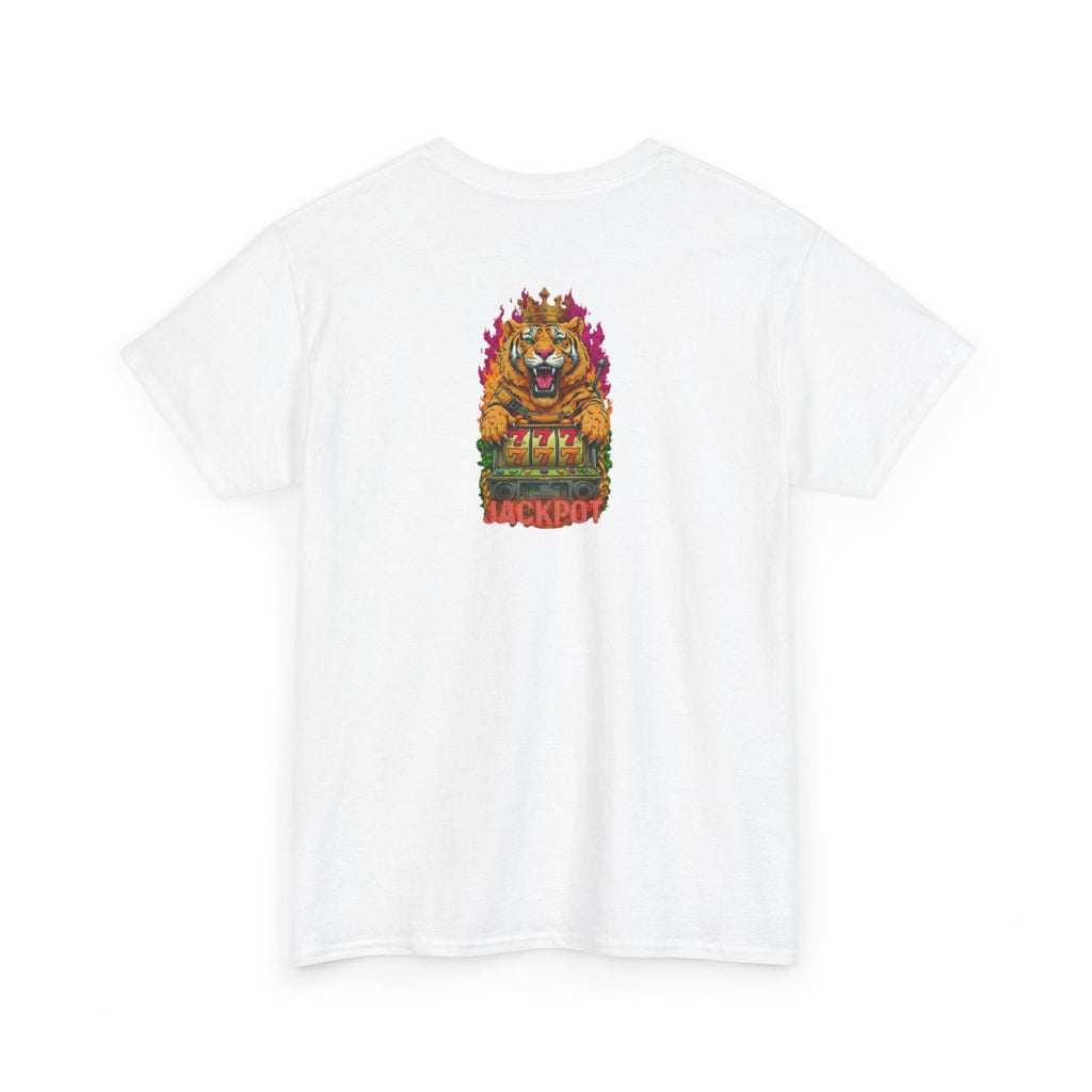 Jackpot King Tiger GT Designer Unisex Heavy Cotton Tee BY GT ARTLAND