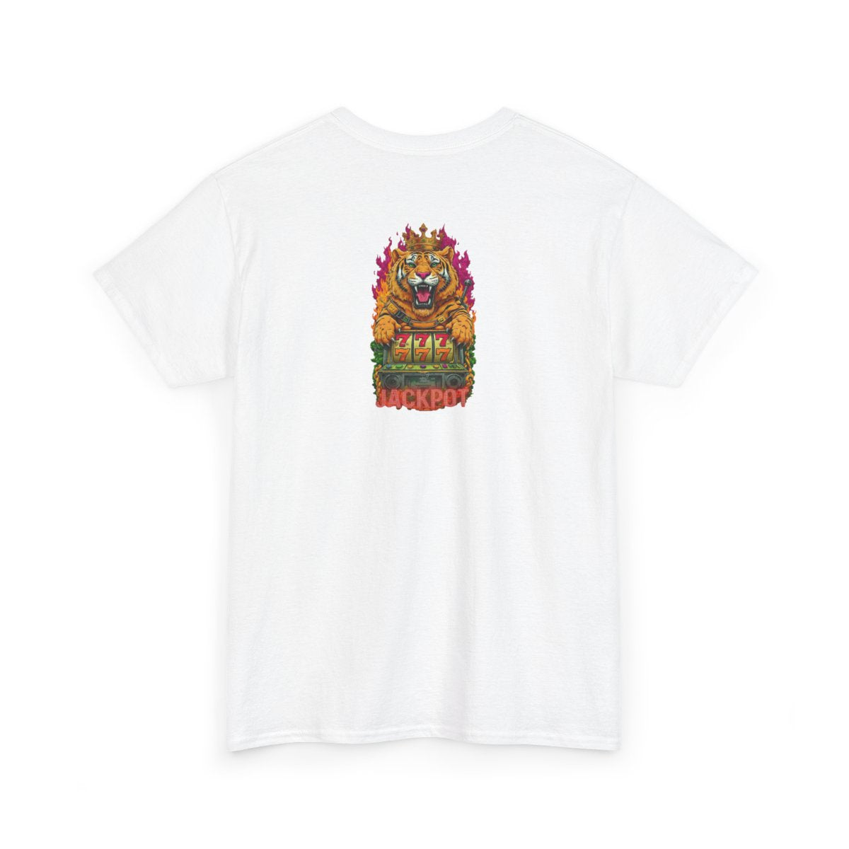 Jackpot King Tiger GT Designer Unisex Heavy Cotton Tee BY GT ARTLAND