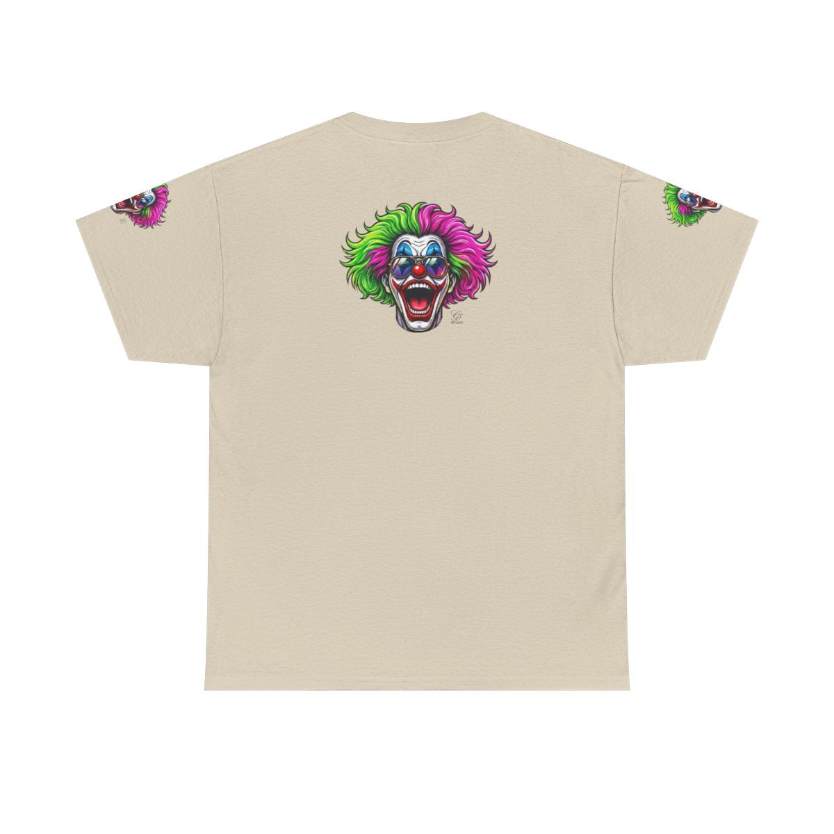 GT Soldier Clown Rapper Elite Designer Unisex Heavy Cotton Tee by GT Artland
