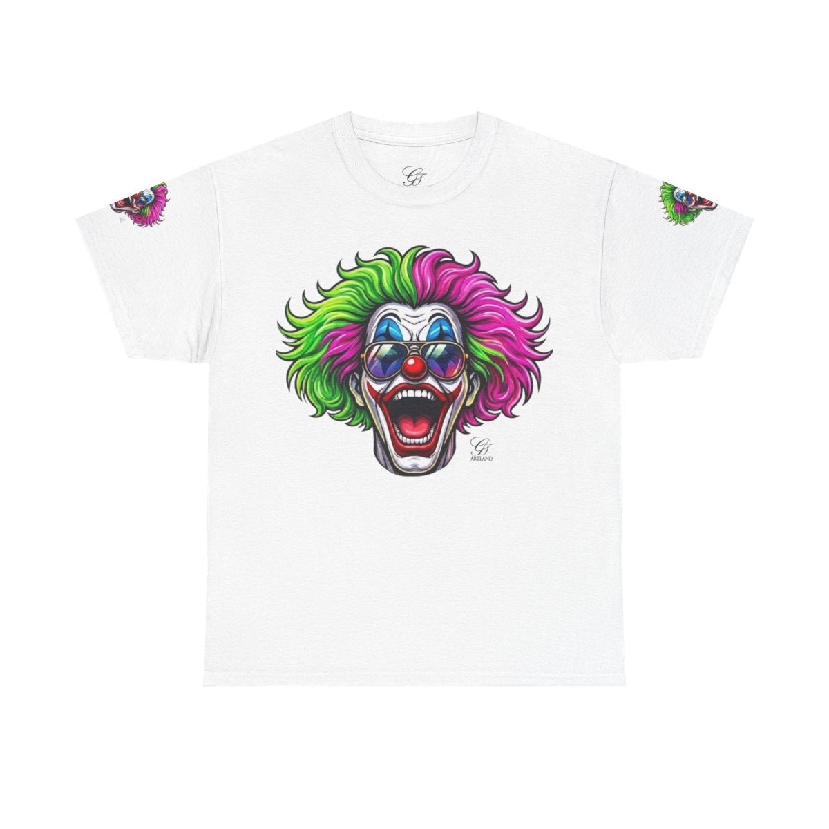 GT Soldier Clown Rapper Elite Designer Unisex Heavy Cotton Tee by GT Artland