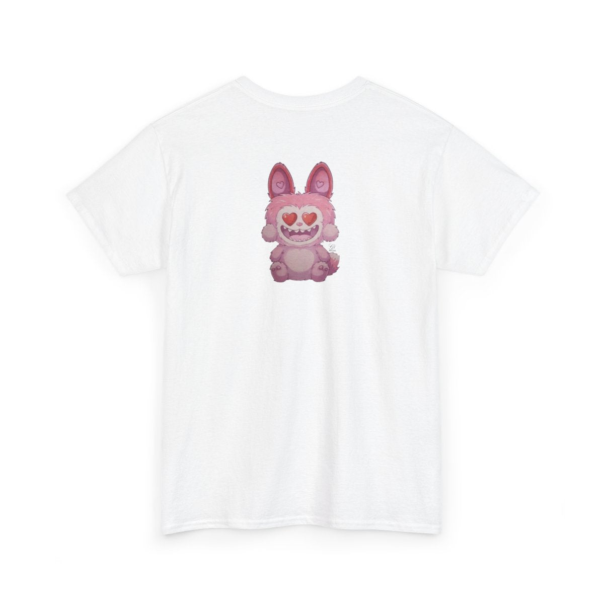 Pink Bubu Designer Unisex Heavy Cotton Tee BY GT ARTLAND