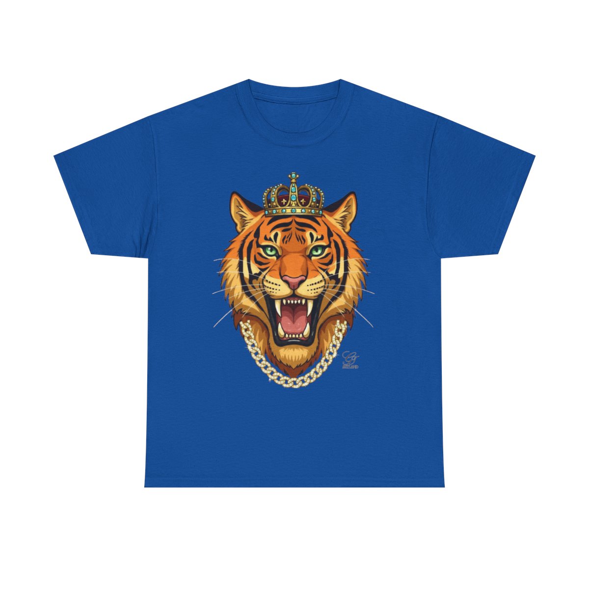 King Tiger GT Designer Unisex Heavy Cotton Tee BY GT ARTLAND