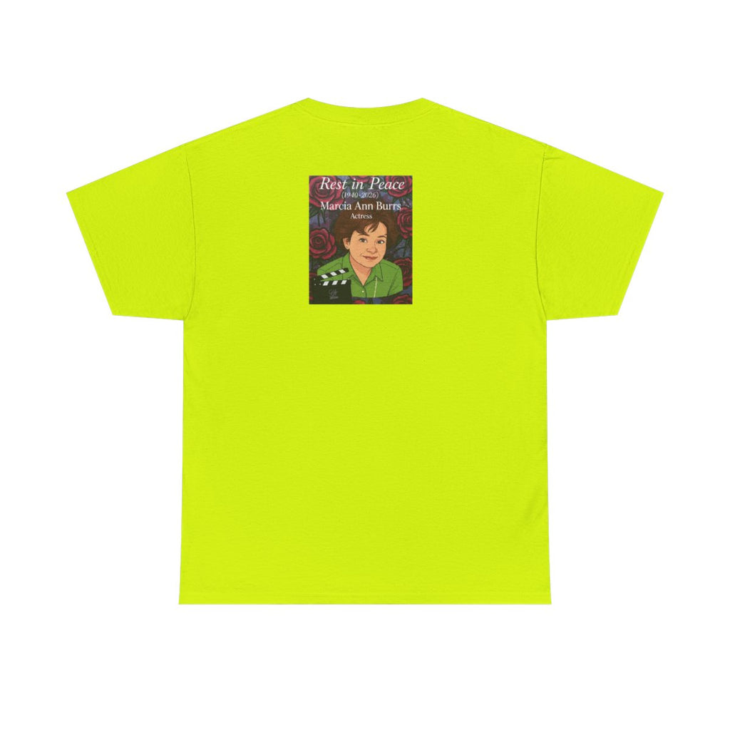 Marcia Ann Burrs Memerial Actress Legend Unisex Heavy Cotton Tee BY GT ARTLAND