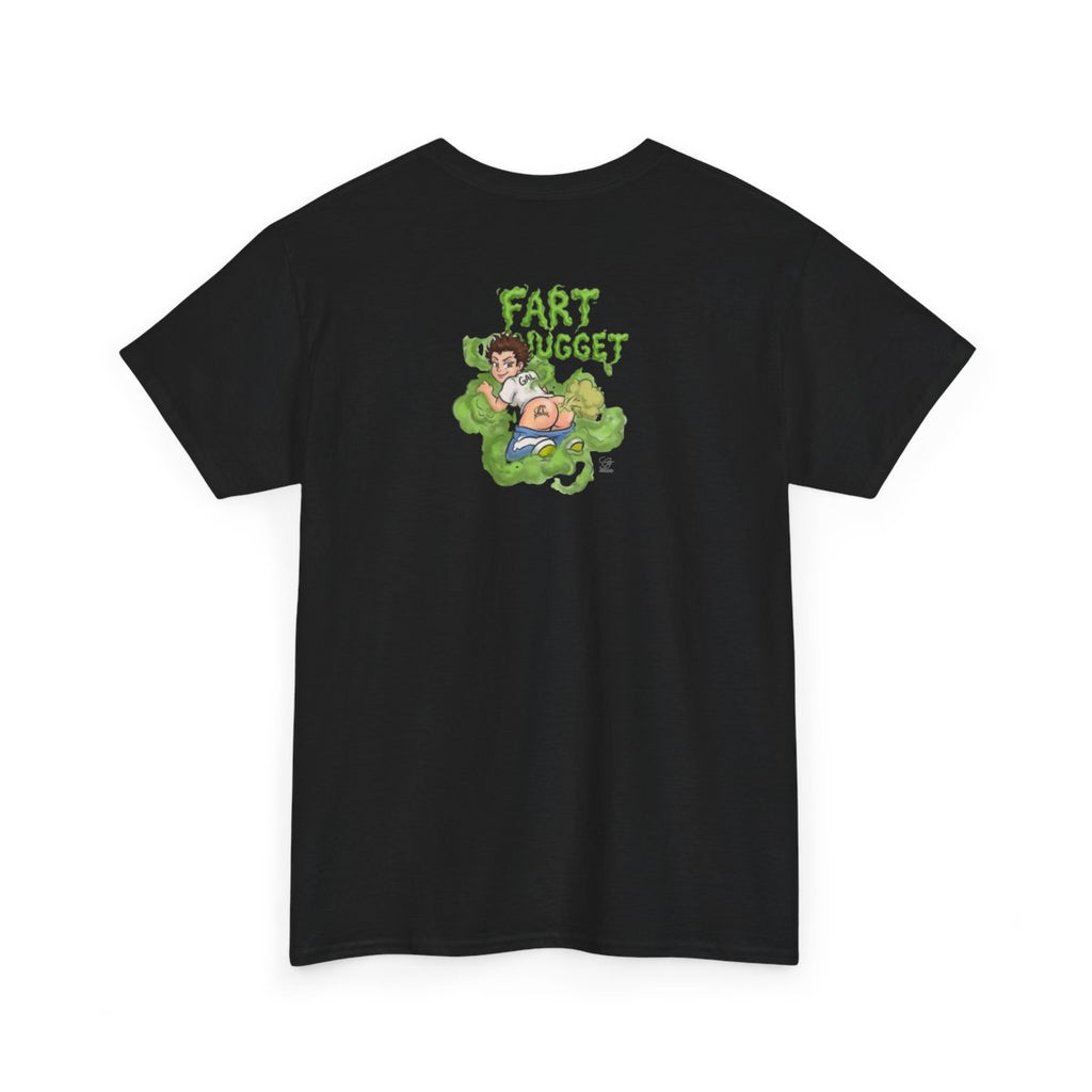 Fart Nugget Girl Unisex Heavy Cotton Tee by GT Artland