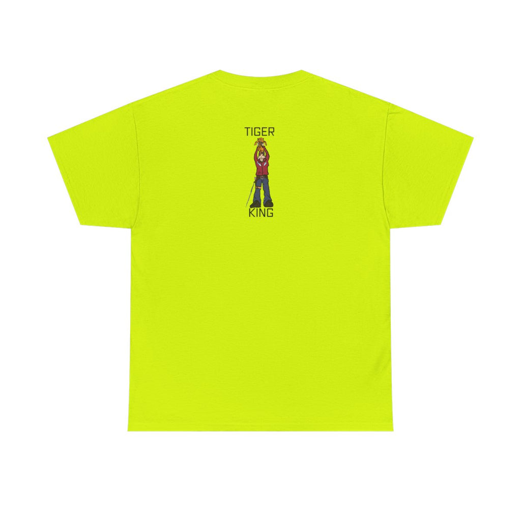 Tiger King Urban Toon Designer Edition Unisex Heavy Cotton Tee BY GT ARTLAND