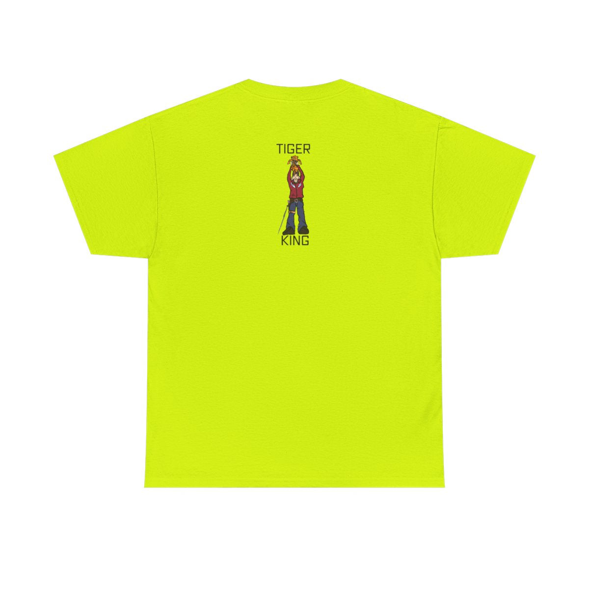 Tiger King Urban Toon Designer Edition Unisex Heavy Cotton Tee BY GT ARTLAND