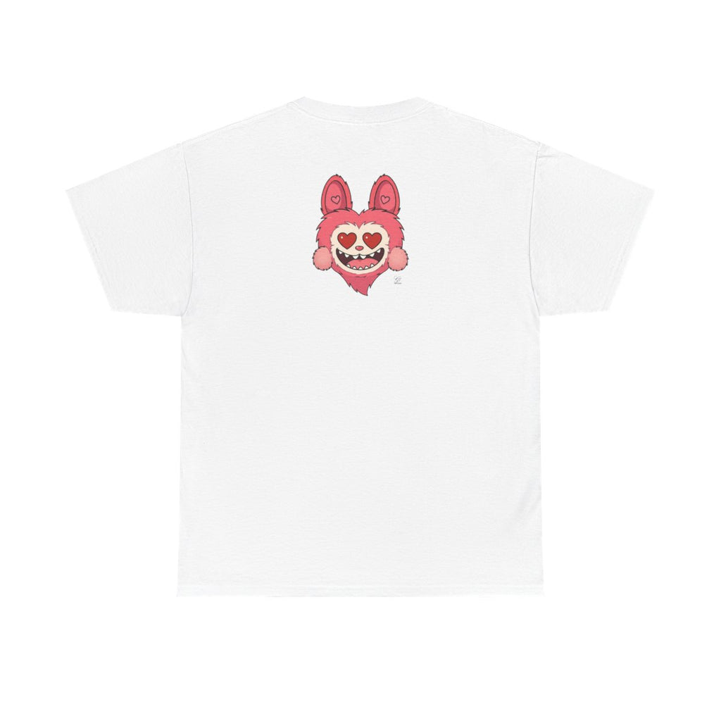 Pink Bubu La Designer Unisex Heavy Cotton Tee BY GT ARTLAND