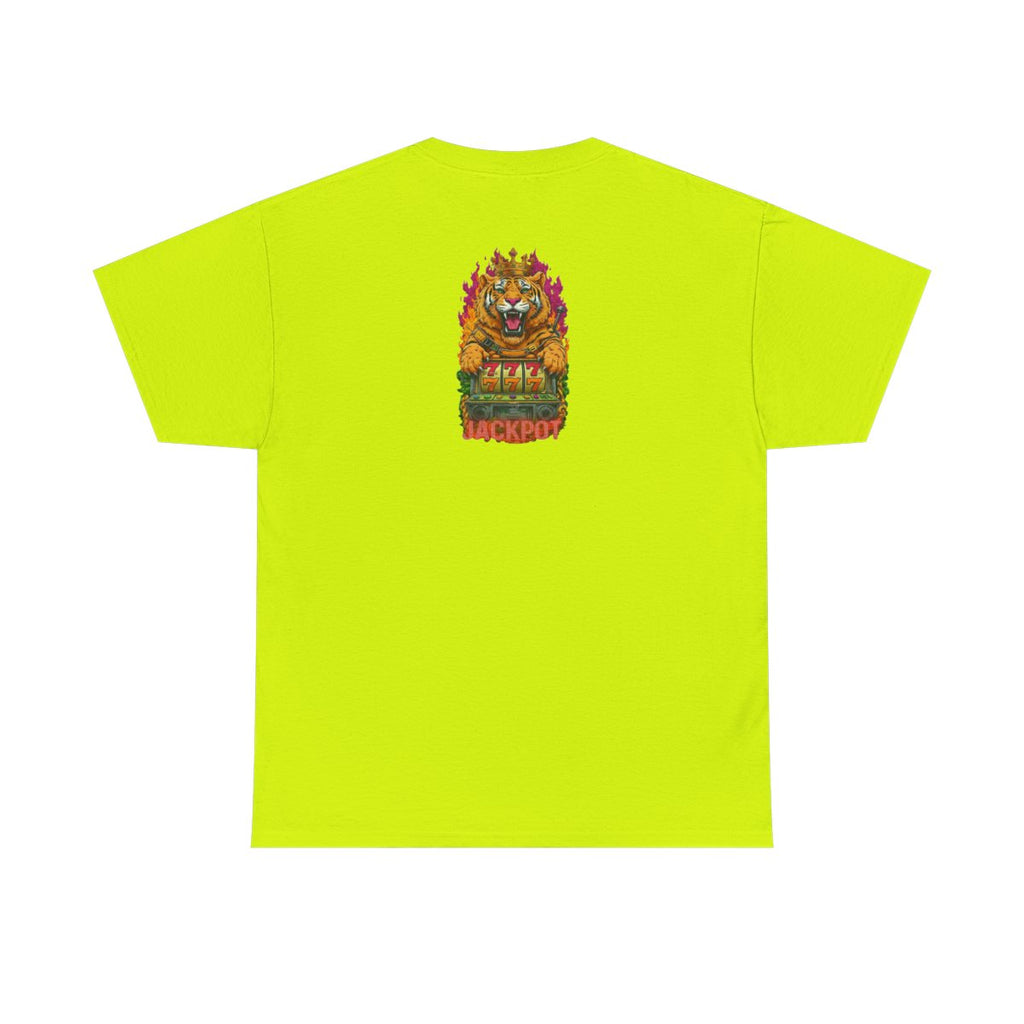Jackpot King Tiger GT Designer Unisex Heavy Cotton Tee BY GT ARTLAND