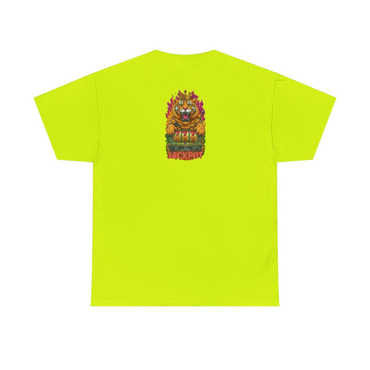 Jackpot King Tiger GT Designer Unisex Heavy Cotton Tee BY GT ARTLAND