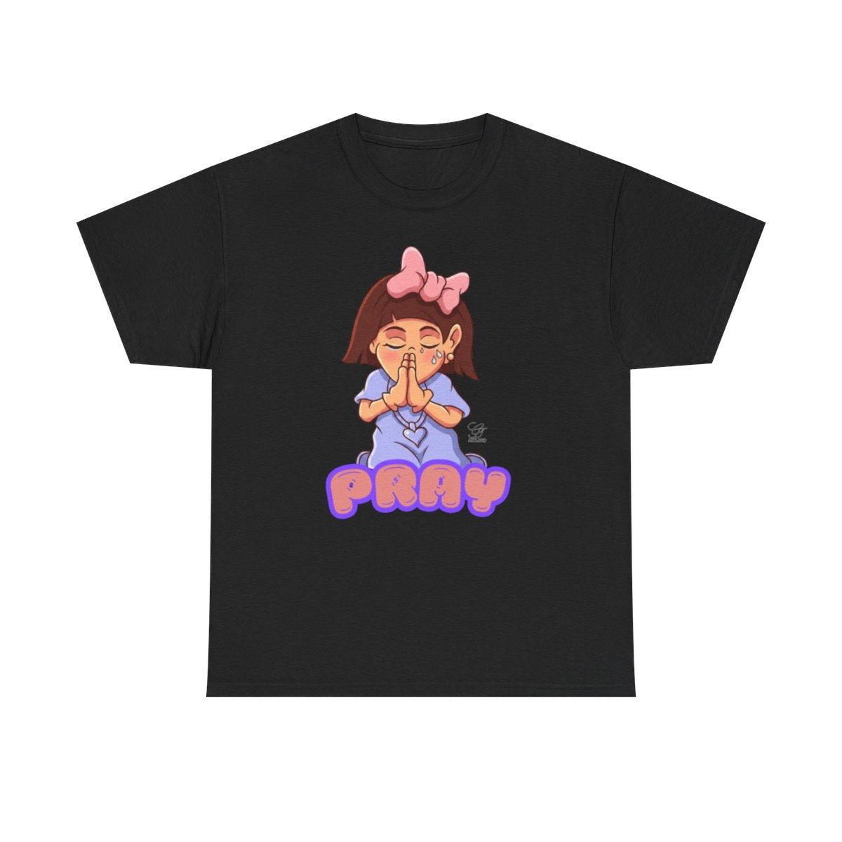 Pray Original Designer Unisex Heavy Cotton Tee by GT Artland