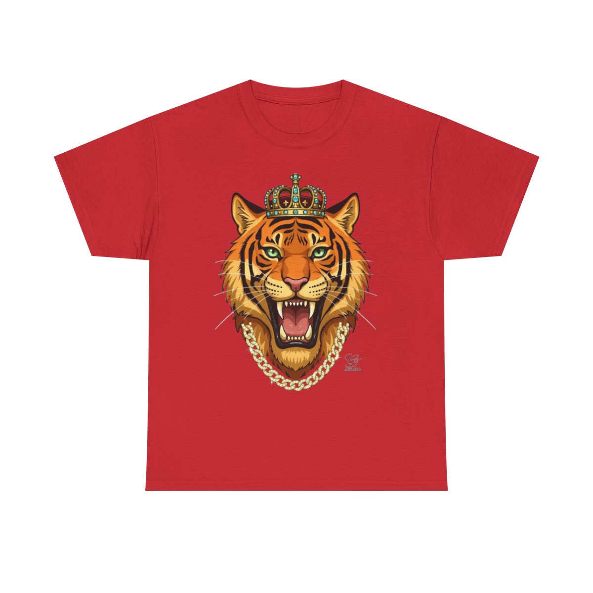 King Tiger GT Designer Unisex Heavy Cotton Tee BY GT ARTLAND