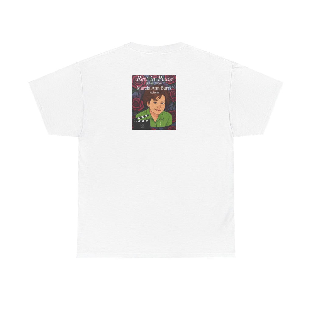 Marcia Ann Burrs Memerial Actress Legend Unisex Heavy Cotton Tee BY GT ARTLAND