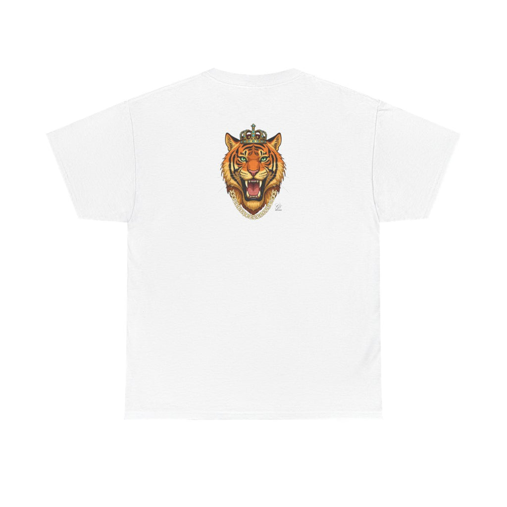 King Tiger GT Designer Unisex Heavy Cotton Tee BY GT ARTLAND