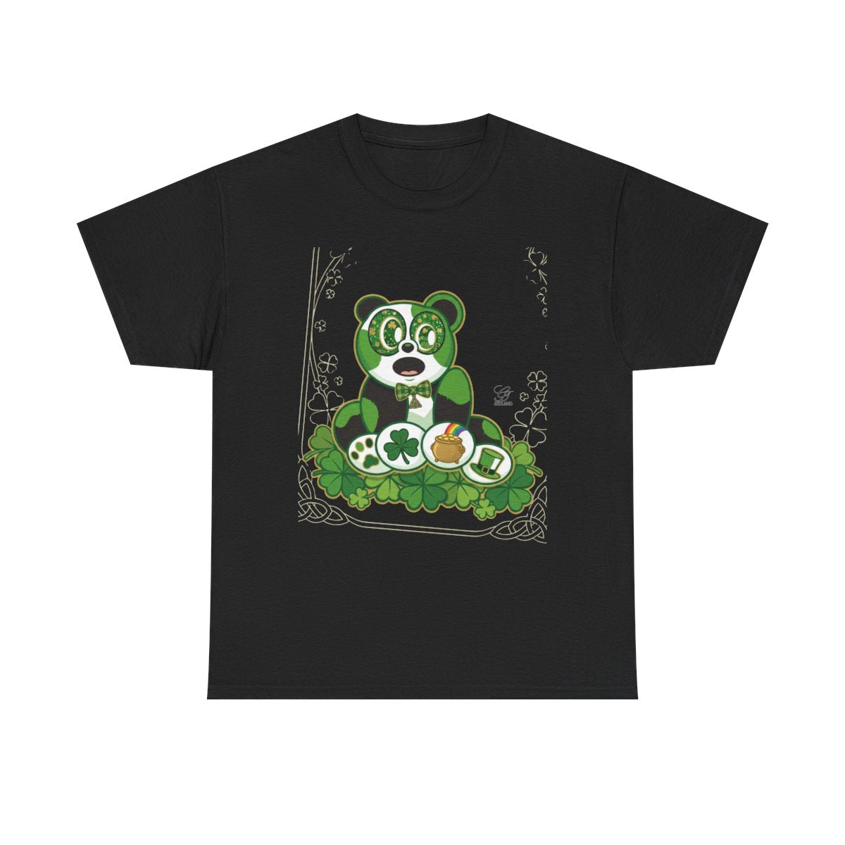 LUCKY CHARM URBAN PANDA GT Unisex Heavy Cotton Tee by GT Artland