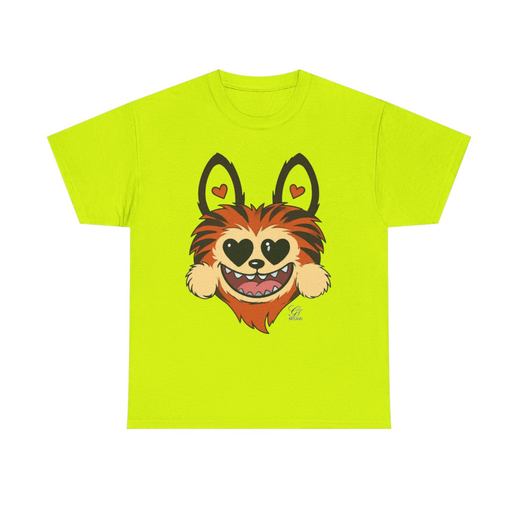 Tiger Bubu Designer Unisex Heavy Cotton Tee BY GT ARTLAND