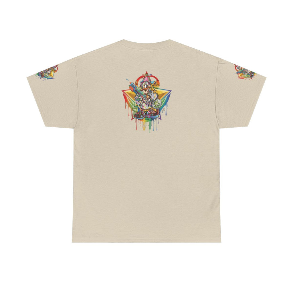 Urban Duck Super Swag Elite Designer Unisex Heavy Cotton Tee by GT Artland