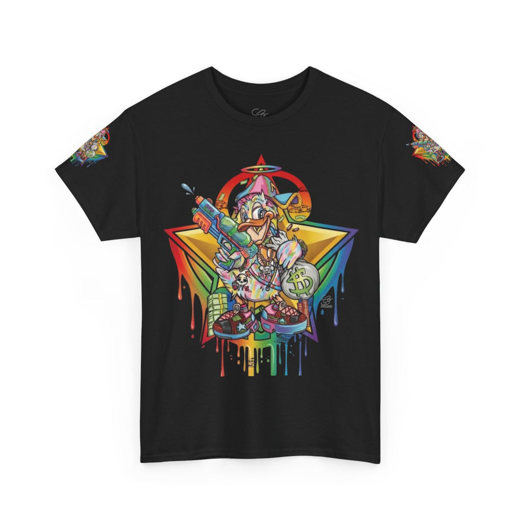 Urban Duck Super Swag Elite Designer Unisex Heavy Cotton Tee by GT Artland