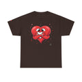Cute Heart Holding Heart Unisex Heavy Cotton Tee by GT Artland