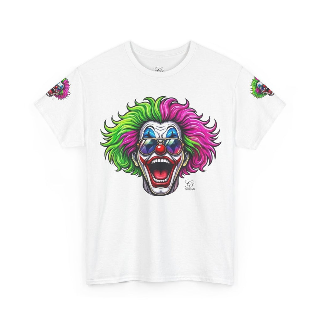 GT Soldier Clown Rapper Elite Designer Unisex Heavy Cotton Tee by GT Artland