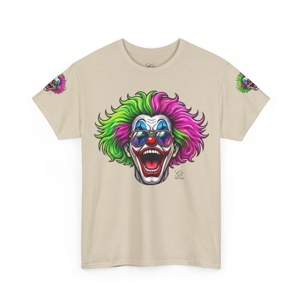 GT Soldier Clown Rapper Elite Designer Unisex Heavy Cotton Tee by GT Artland
