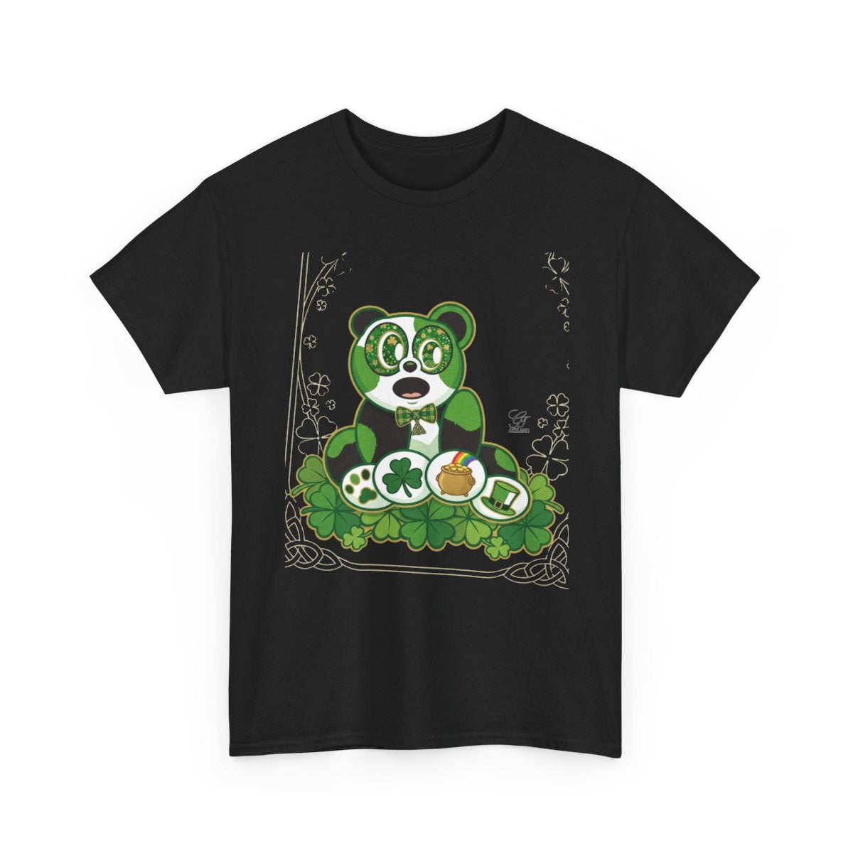 LUCKY CHARM URBAN PANDA GT Unisex Heavy Cotton Tee by GT Artland