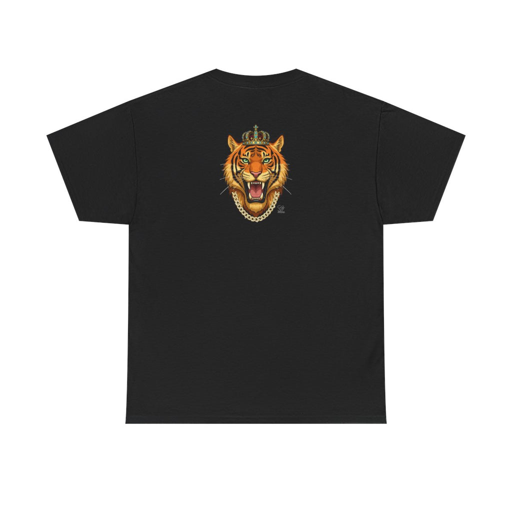 King Tiger GT Designer Unisex Heavy Cotton Tee BY GT ARTLAND