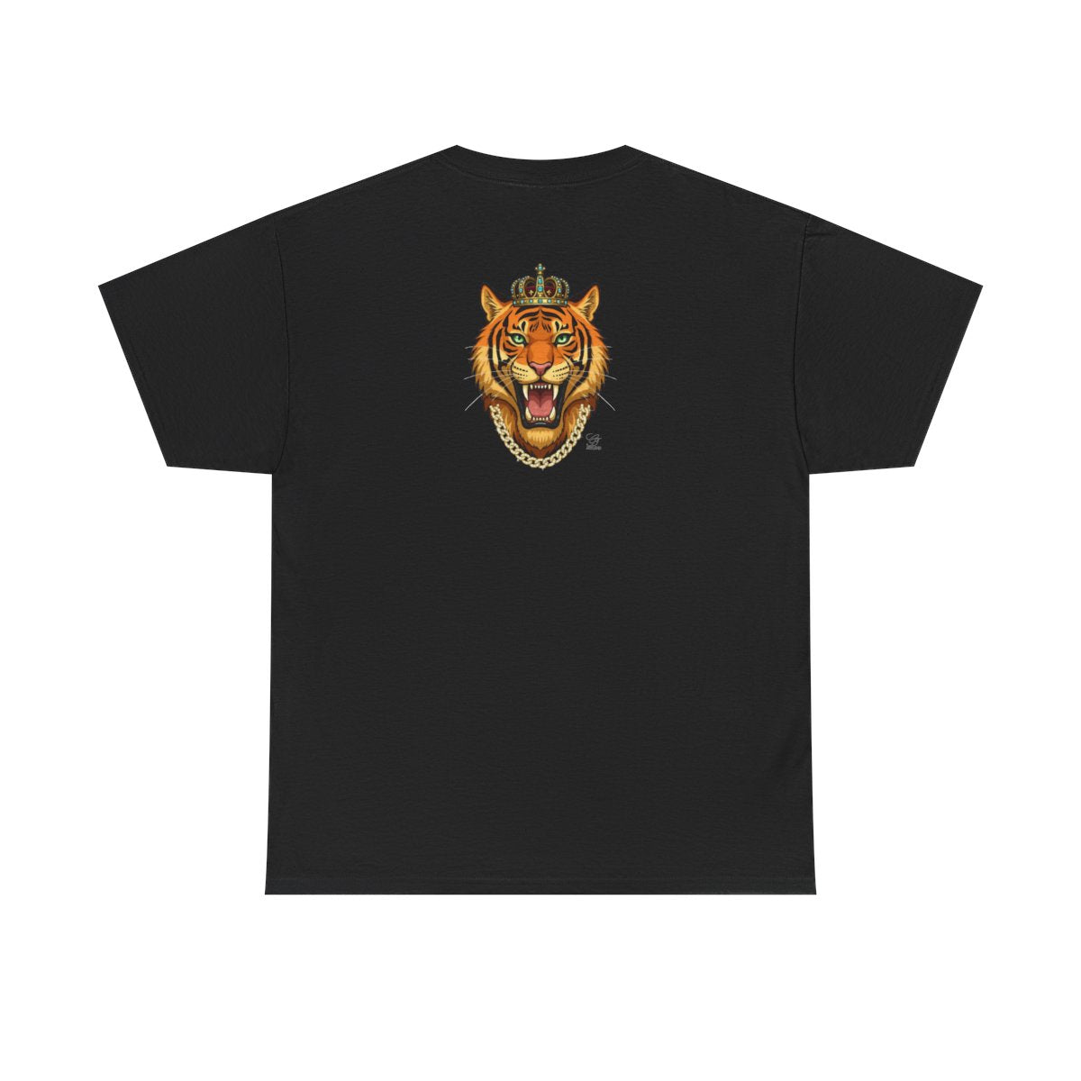 King Tiger GT Designer Unisex Heavy Cotton Tee BY GT ARTLAND