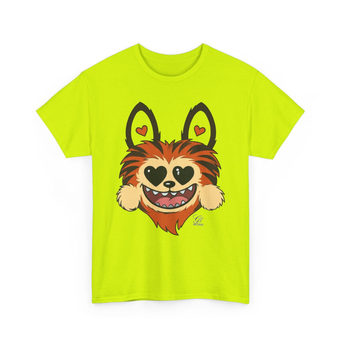 Tiger Bubu Designer Unisex Heavy Cotton Tee BY GT ARTLAND