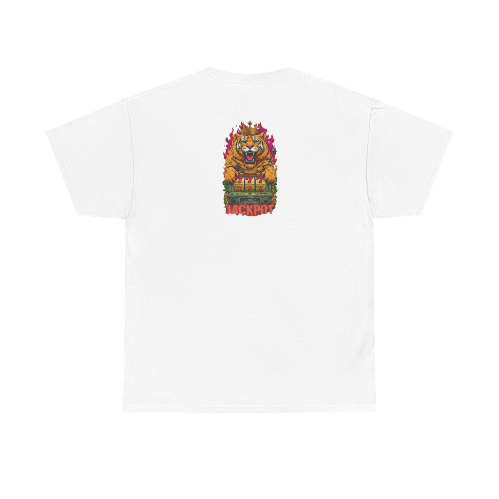 Jackpot King Tiger GT Designer Unisex Heavy Cotton Tee BY GT ARTLAND