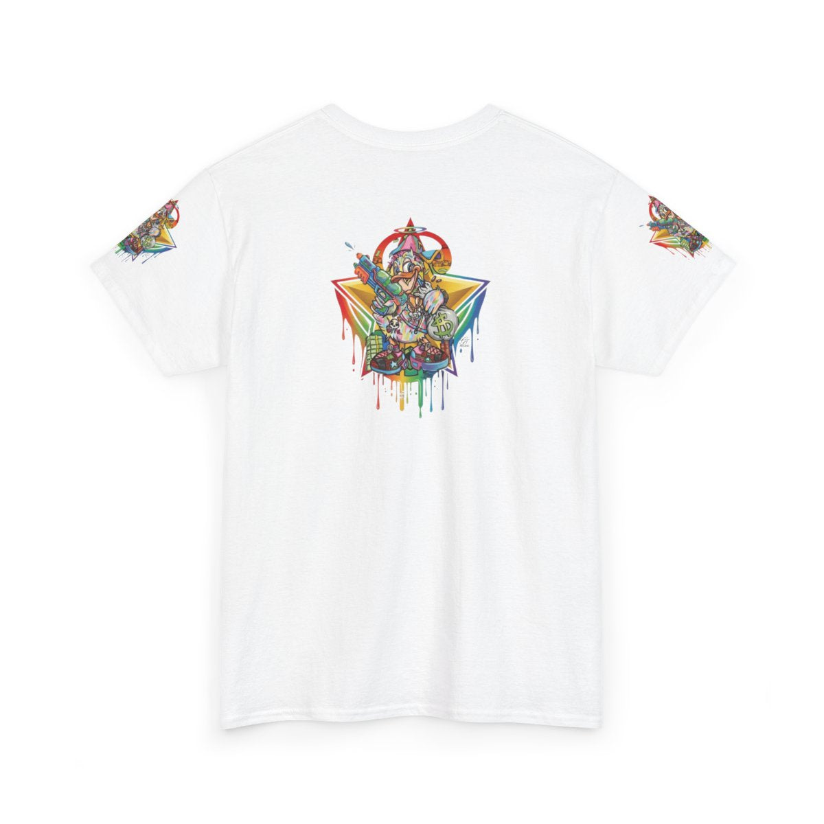 Urban Duck Super Swag Elite Designer Unisex Heavy Cotton Tee by GT Artland
