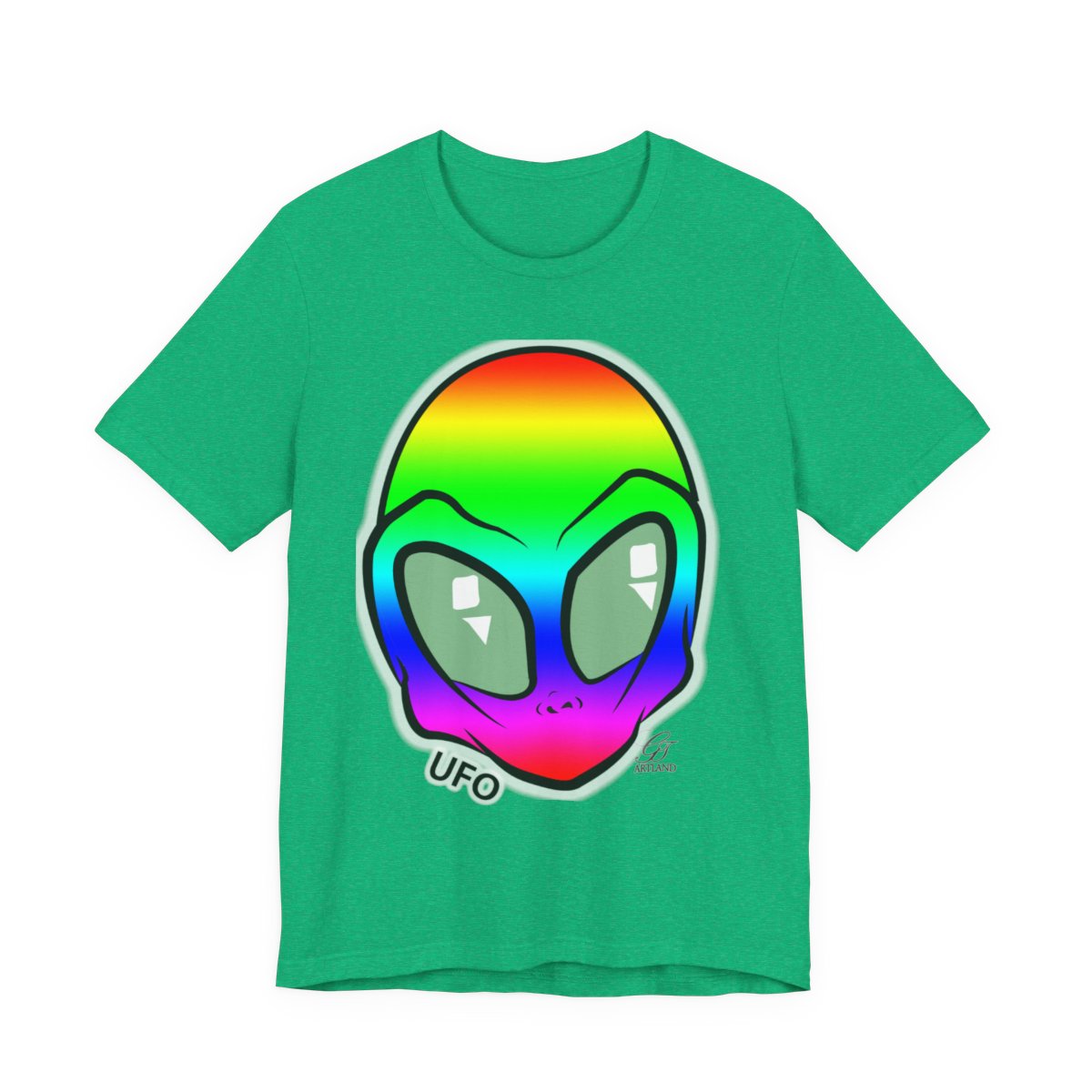 Rainbow UFO Martian 3i Atlas Edition Unisex Jersey Short Sleeve Tee by GT