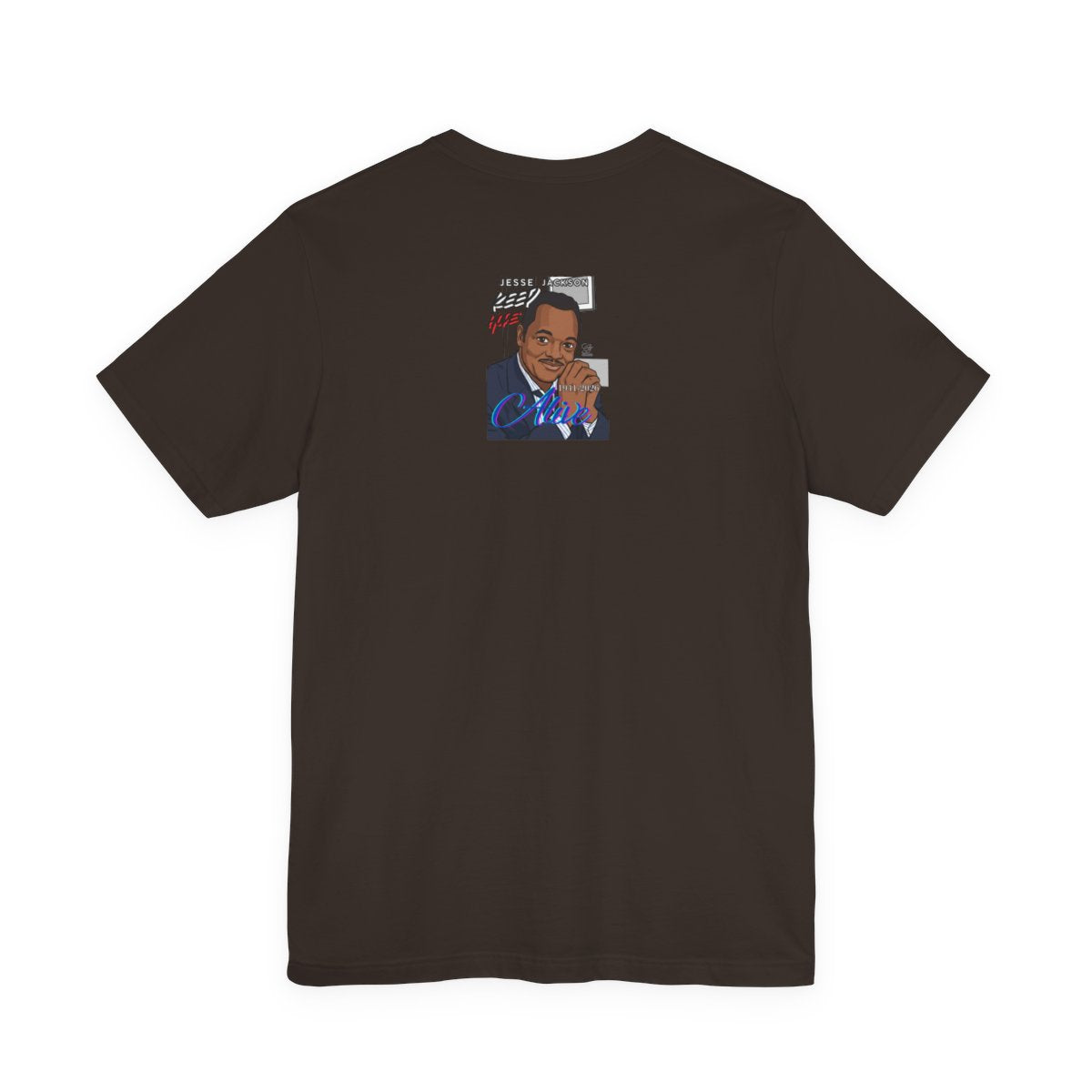 Keep Hope Alive Historical Urban Toon Jesse Jackson Legacy Tribute 1941-2026 Unisex Jersey Short Sleeve Tee by GT Artland