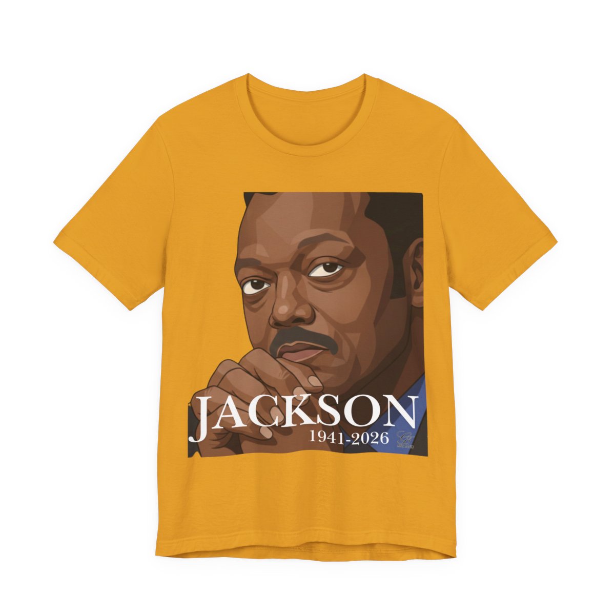 Jesse Jackson R.I.P 1941-2026 Unisex Jersey Short Sleeve Tee by GT Artland