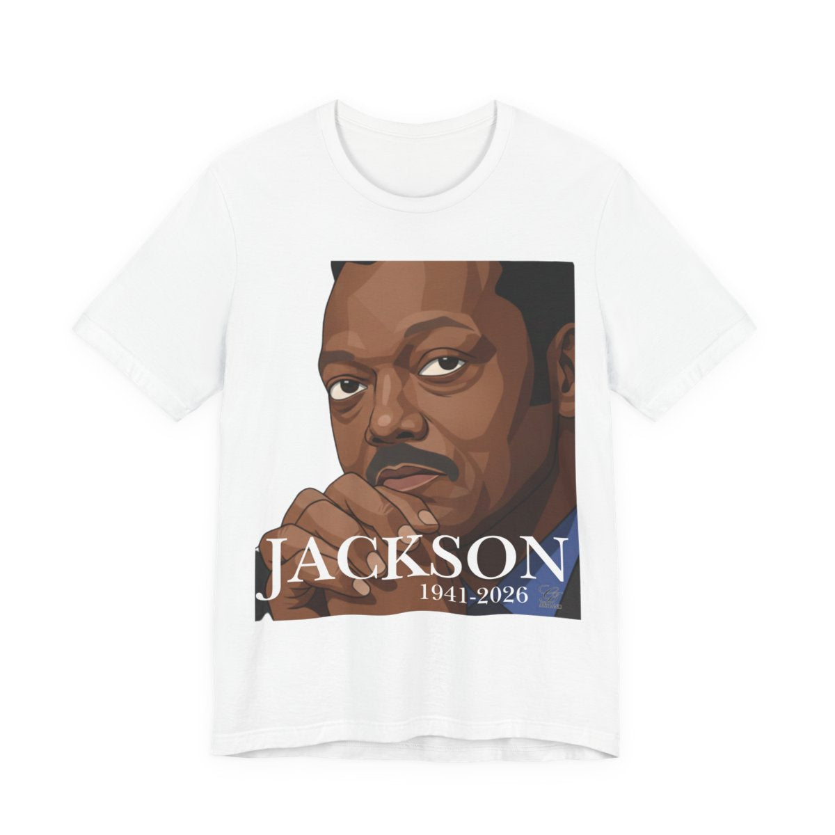 Jesse Jackson R.I.P 1941-2026 Unisex Jersey Short Sleeve Tee by GT Artland
