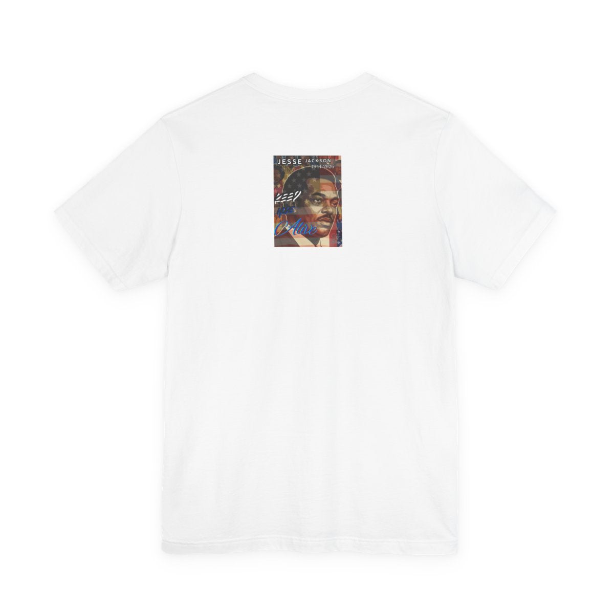 Keep Hope Alive Historical Jesse Jackson Legacy Tribute American PRIDE 1941-2026 Afro Style Unisex Jersey Short Sleeve Tee by GT Artland