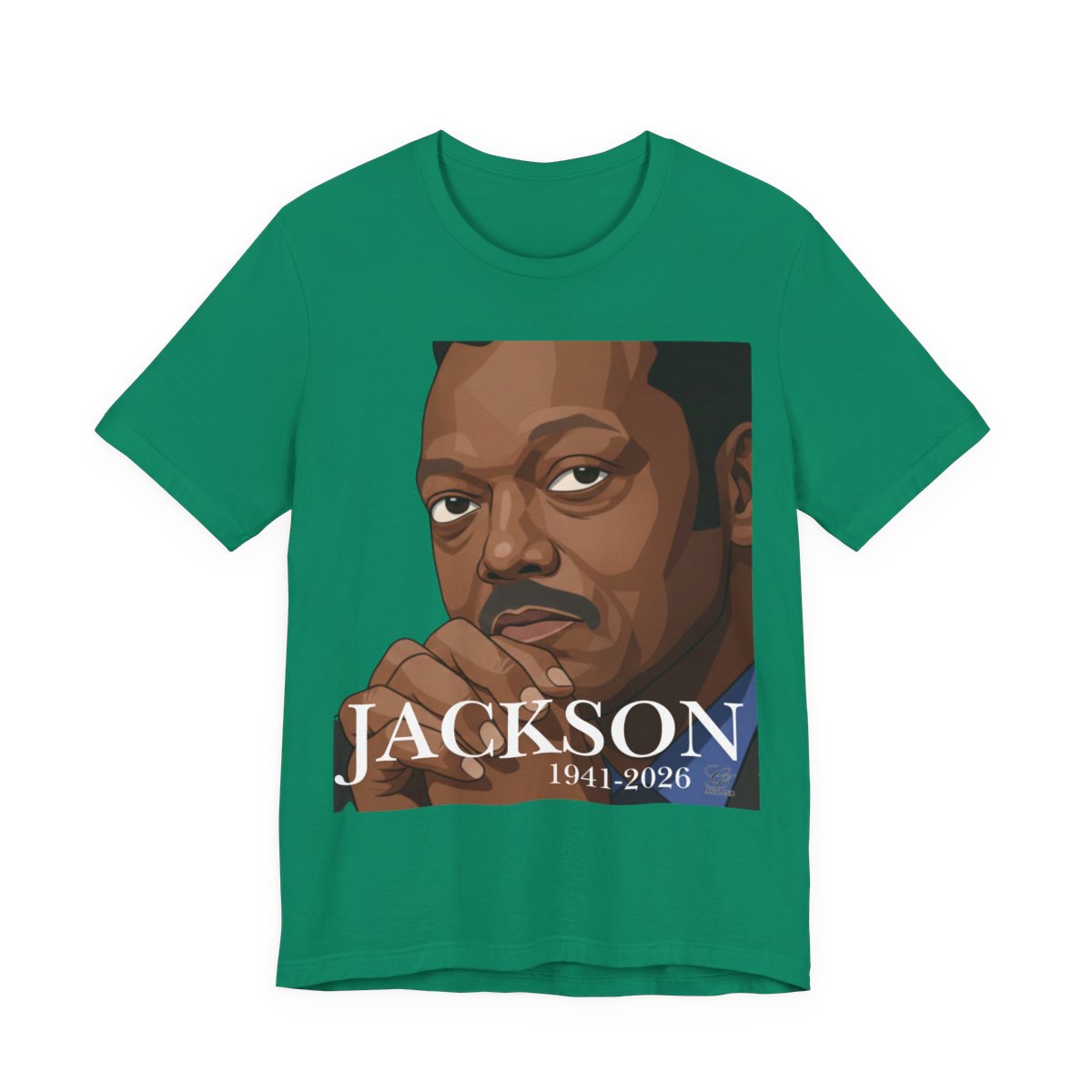 Jesse Jackson R.I.P 1941-2026 Unisex Jersey Short Sleeve Tee by GT Artland