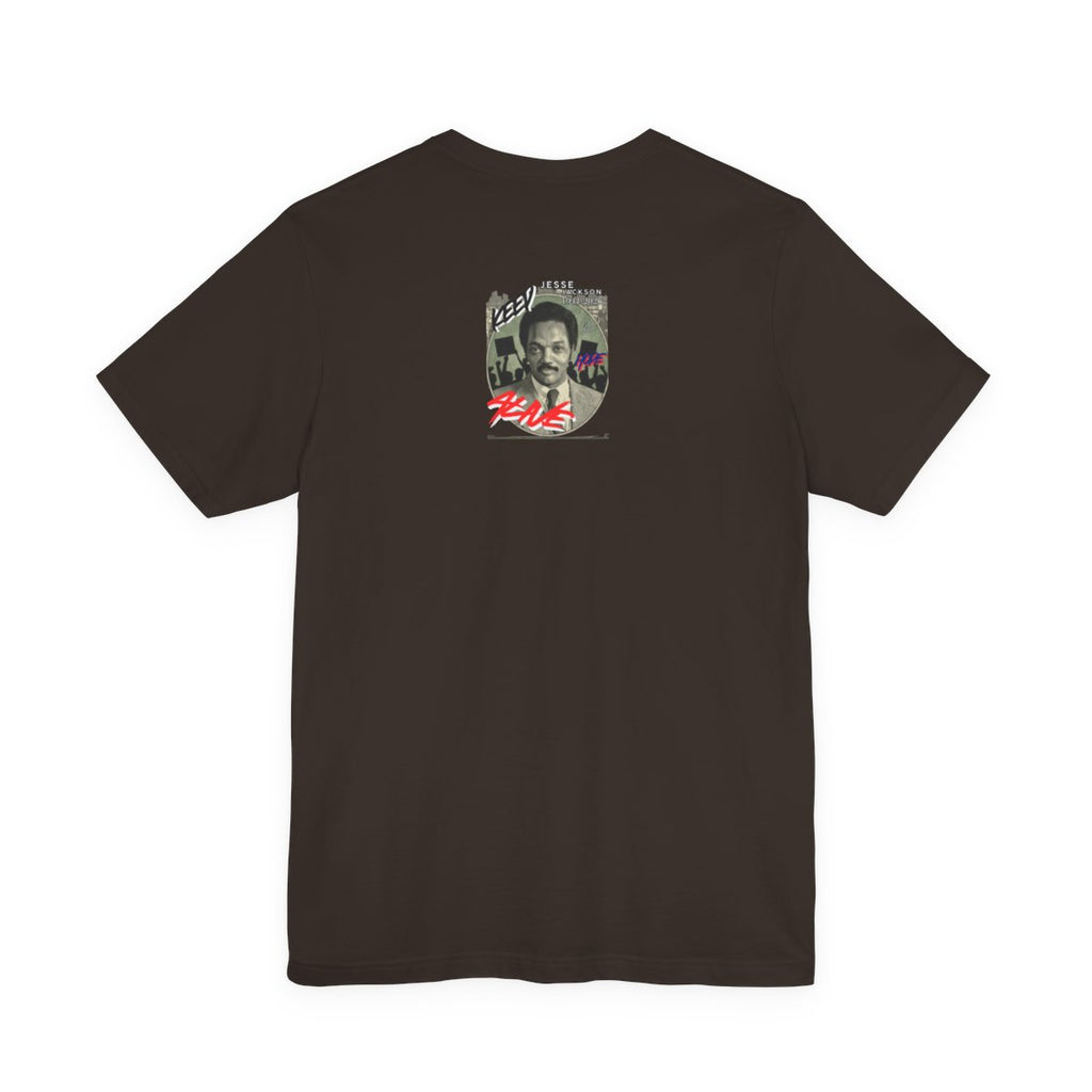 Keep Hope Alive Historical Urban Protest Jesse Jackson Legacy Tribute 1941-2026 Unisex Jersey Short Sleeve Tee by GT Artland
