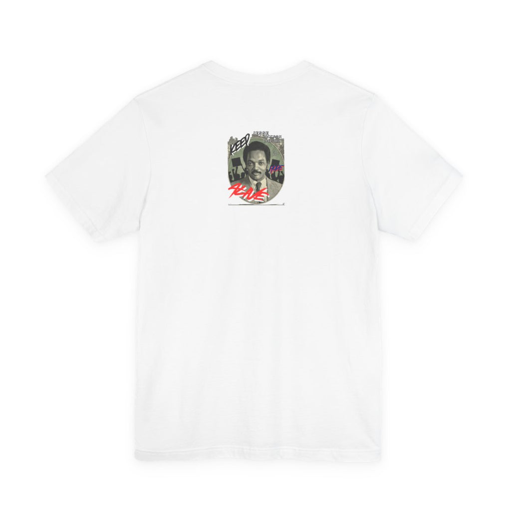 Keep Hope Alive Historical Urban Protest Jesse Jackson Legacy Tribute 1941-2026 Unisex Jersey Short Sleeve Tee by GT Artland